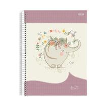 Caderno Espiral Universitário Grande Só Cute 1 Matéria 80 Folhas Capa Dura Animativa Caderno Espiral Universitário Grande Só Cute 1 Matéria 80 Folhas Capa Dura Animativa