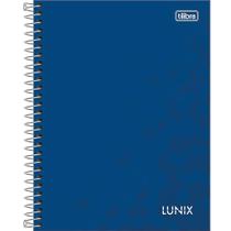 Caderno Espiral Universitário Lunix 1 Matéria 80 Folhas TILIBRA