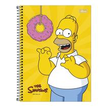 Caderno Espiral Universitário Simpsons Donuts 16 Matérias - Tilibra Caderno Espiral Universitário Simpsons Donuts 16 Matérias - Tilibra