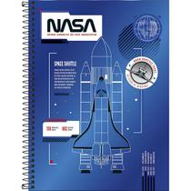 Caderno Espiral Universitário Tilibra 1 Matéria 80 Folhas Nasa Sortido