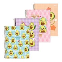 Caderno Espiral Universitário Tilibra Abacute Capa Dura 1 Matéria 80 Folhas - Embalagem com 4 Unidades Caderno Espiral Universitário Tilibra Abacute Capa Dura 1 Matéria 80 Folhas - Embalagem com 4 Unidades