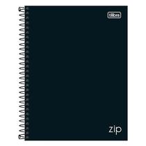 Caderno Espiral Universitário Zip 10 Matérias 160 Folhas Preto - Tilibra
