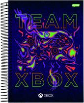 Caderno Espiral Xbox Team Jandaia 1 Materia 80 Folhas