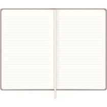 Caderno Executivo Costurado Capa Dura Fitto 128x208mm Cambridge Café 90 Gramas 80 Folhas Tilibra