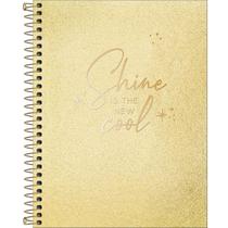 Caderno Executivo Espiral Capa Dura Colegial Cambridge Shine 80 Folhas