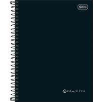 Caderno Executivo Espiral Capa Dura Colegial Organizer 80 Folhas