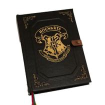 Caderno Feito à Mão Grimório Harry Potter - Hogwarts Black A5 200 Folhas