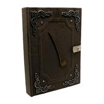 Caderno Feito à Mão Grimório Senhor dos Anéis LOTR - Cachimbo do Gandalf A5 200 Folhas