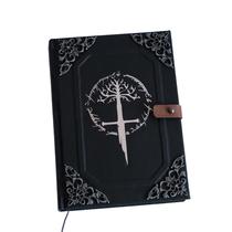 Caderno Feito à Mão Grimório Senhor dos Anéis LOTR - Espada Narsil A5 200 Folhas