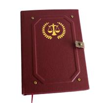Caderno Feito à Mão Profissões - Direito A5 200 Folhas Caderno Feito à Mão Profissões - Direito A5 200 Folhas