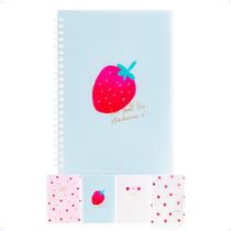 Caderno Feminino A5 Caderneta Pautada Executivo De Anotações