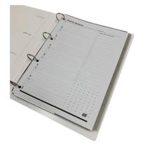 Caderno Fichário Argolado Branco Colegial Escolar Yes A4 Caderno Fichário Argolado Branco Colegial Escolar Yes A4