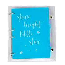 Caderno Fichário Argolado Colegial Capa De Pvc Polibras