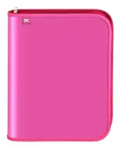 Caderno Fichário Argolado Executivo Rosa + 10divisórias Dac