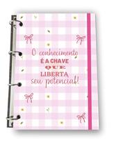 Caderno Fichário Argolado Potencial refil A4- 100 folhas 75g caderno grande Caderno Fichário Argolado Potencial refil A4- 100 folhas 75g caderno grande