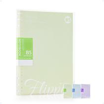 Caderno Fichário Binder B5 Com 50 Folhas Capa Mole Premium