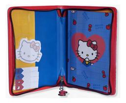 Caderno Fichário C/pasta Hello Kitty - Zona Criativa Escolar Branco