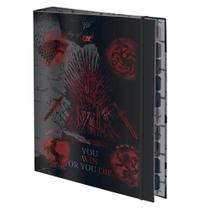 Caderno Fichario Colegial 48 Folhas Game Of Thrones Dac - LC