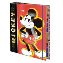 Caderno Fichário Colegial 48 Folhas Mickey Mouse Dac - LC