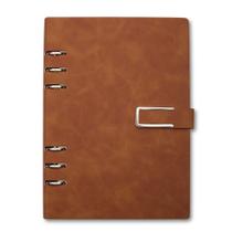 Caderno Fichario PU A5 Elegante Capa Aveludada 119 Folhas Pautadas Caderno Fichario PU A5 Elegante Capa Aveludada 119 Folhas Pautadas