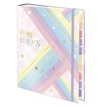 Caderno Fichário Univerditário Enjoy Colors Dac - LC Caderno Fichário Univerditário Enjoy Colors Dac - LC