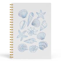 Caderno FISWAFY Blue Beach Coastal Ocean Journal 14x21cm