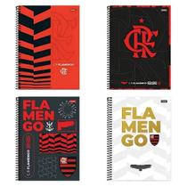 Caderno Flamengo 10 Matérias Sortidos 160 Folhas Foroni