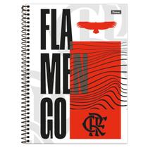 Caderno Flamengo Clube Regatas 10 Matérias Espiral 160 F