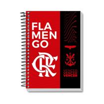 Caderno Flamengo Espiral Capa Dura 1 Matéria 80Fs Escolar Caderno Flamengo Espiral Capa Dura 1 Matéria 80Fs Escolar