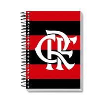 Caderno Flamengo Espiral Capa Dura 80Fs 1 Matéria Escolar