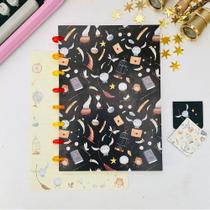 Caderno flexivel mini disco a5 magia pcd5246