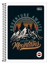 Caderno Flexível Universitário Pepper 80 Folhas Montanha Caderno Flexível Universitário Pepper 80 Folhas Montanha