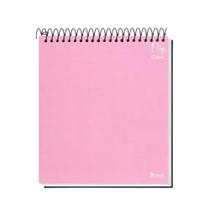 CADERNO FLIP COLORS PARA CANHOTO 10M 160F ROSA CD - 234mmX204mm
