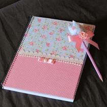 Caderno flor
