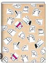 Caderno flork brochurao 80 folhas jandaia