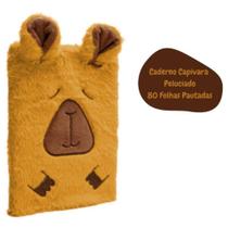 Caderno Fofo de Pelúcia Capivara Papelaria Escola Presente Menina Menino - Sd Sale Fast Caderno Fofo de Pelúcia Capivara Papelaria Escola Presente Menina Menino - Sd Sale Fast