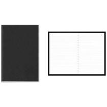 Caderno Folhas Numeradas Capa Dura Ofício - 200 Folhas - 205X300MM - Pacote com 03 Unidades