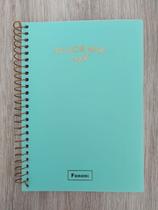 Caderno Foroni pequeno fluor mix soft espiral 80 folhas