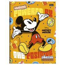 Caderno Foroni pequeno Mickey Mouse brochura 80 folhas