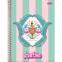 Caderno Foroni universitário Barbie espiral 160 folhas