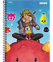 Caderno Fortnite Espiral Capa Dura Fortinite 96fls Foroni