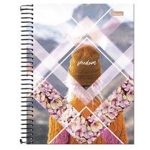 Caderno Four Young Feminino 20 Mat Cadersil (CAPAS SORTIDAS)