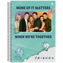 Caderno Friends Universitário 10M Espiral Poster Capa Dura 160 Fls Caderno Friends Universitário 10M Espiral Poster Capa Dura 160 Fls
