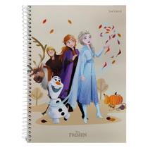 Caderno Frozen Espiral Capa Dura 1 Matéria 80 Fls - Star School