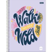 Caderno Fuzy Wild - 240 Folhas - Foroni