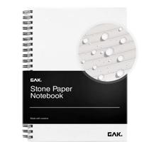 Caderno GAK. Papel de pedra impermeável A5 tamanho 50 folhas