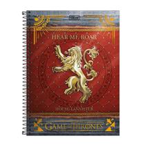 Caderno Game Of Thrones Lannister Targaryen 80 Folhas Got Tilibra Caderno Game Of Thrones Lannister Targaryen 80 Folhas Got Tilibra