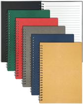 Caderno GINMLYDA Small Spiral 120 páginas A5 com capa Kraft x6