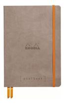 Caderno Goalbook Rhodia Taupe