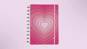 Caderno Golden Love - Médio - Caderno Inteligente Caderno Golden Love - Médio - Caderno Inteligente